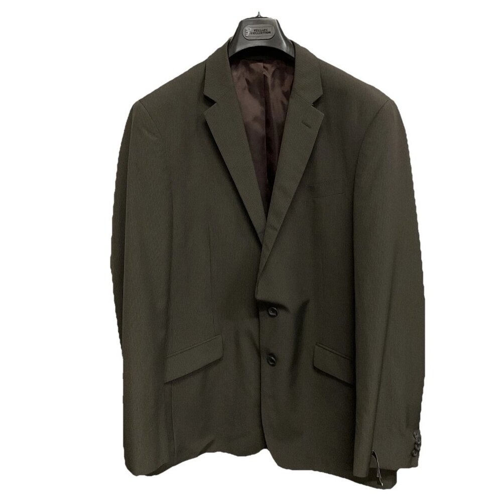 Kenneth Cole Reaction Olive Green Two-Button Sport Coat